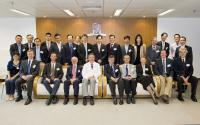 Group photo taken in the joint scientific meeting: Prof. Chan Wai-Yee (4th from right of the back row), Prof. Eugene Ponomarev (7th from left of the back row) and Prof. Andrew Chan (3rd from left of the back row)